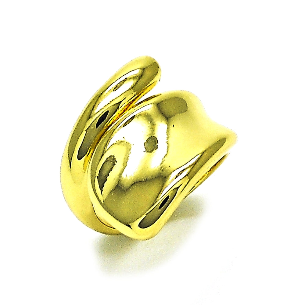 Oro Laminado Elegant Ring, Gold Filled Style Polished, Golden Finish