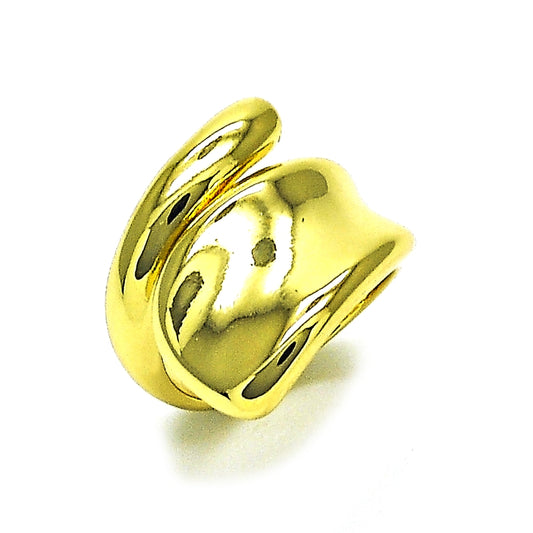 Oro Laminado Elegant Ring, Gold Filled Style Polished, Golden Finish