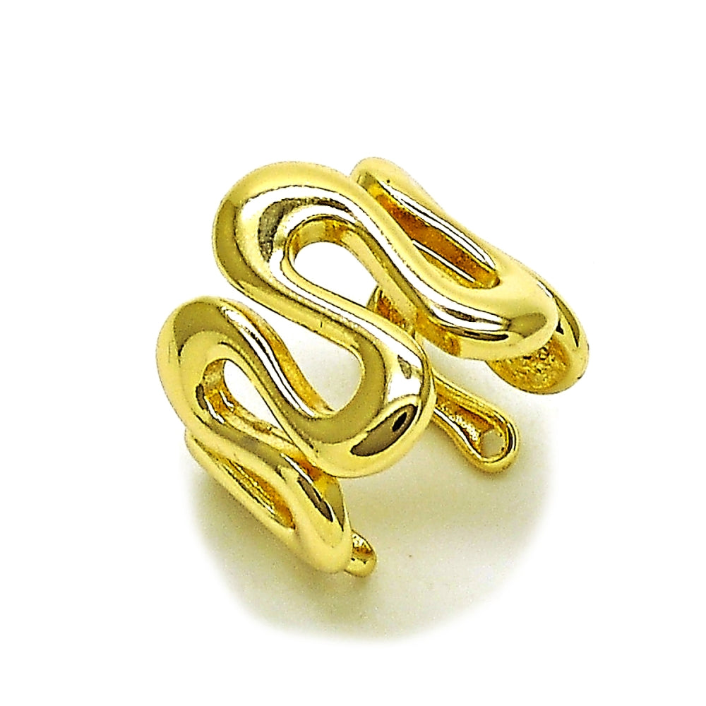 Oro Laminado Elegant Ring, Gold Filled Style Polished, Golden Finish